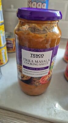 Tesco Tikka Masala Cooking Sauce