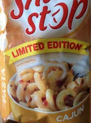 Snack stop cajun pasta