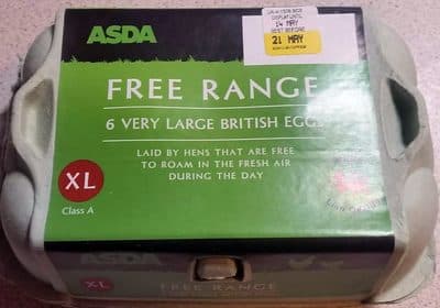 Free Range Very Large British Eggs