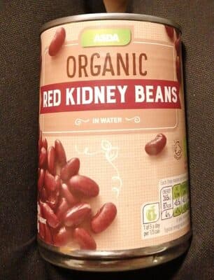 Organic red kidney beans