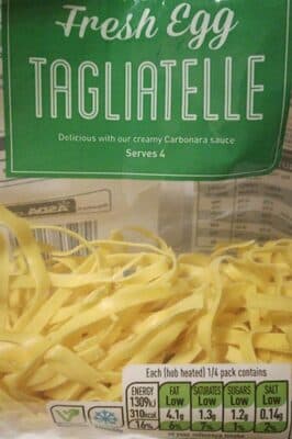 Italian Fresh Egg Tagliatelle