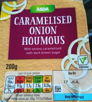 Caramelised Onion Houmous