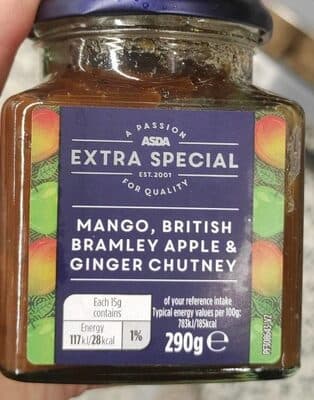 Mango British Bramley Apple and Ginger