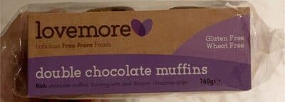 Double Chocolate Muffins GF