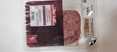 Selected cut corned beef