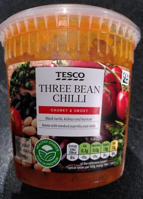 Tesco Three Bean Chilli Soup