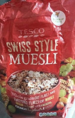 Tesco Swiss Style Muesli
