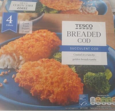 Bread cod Fillets