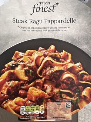 Steak Ragu Pappardelle