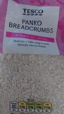 Tesco panko breadcrumbs