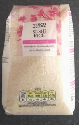 Tesco sushi rice