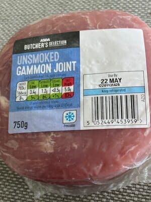 Unsmoked Gammon Joint