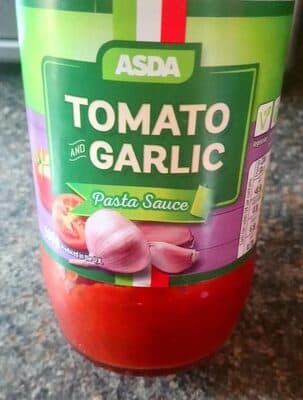 Tomato and Garlic Pasta Sauce