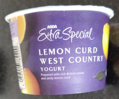 Asda lemon curd yogurt