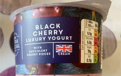 Black Cherry Luxury Yogurt