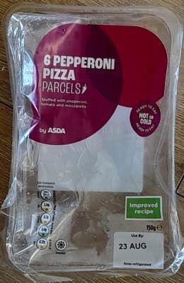 pepperoni pizza parcels