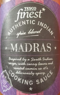 Madras Cooking Sauce