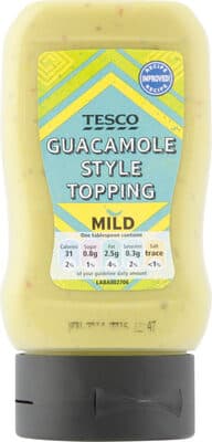 Tesco Mild Guacamole Topping