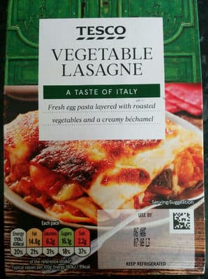 Vegetable Lasagne