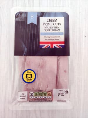 Prime cuts wafer thin cooked ham