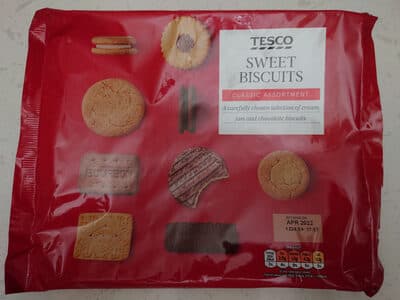 Classic assortment sweet biscuits