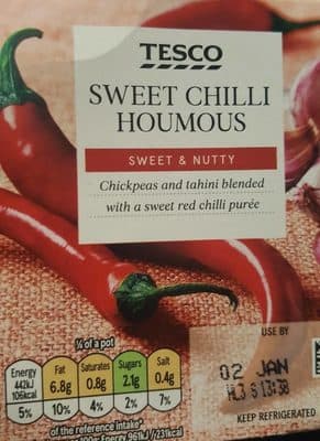 Sweet Chili Houmous