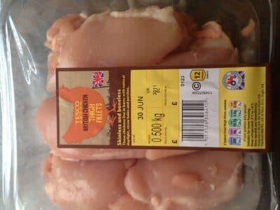 British chicken thigh fillets