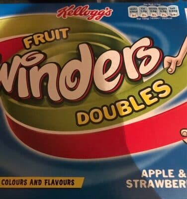 Fruit Winders Doubles - Apple, Pear & Strawberry