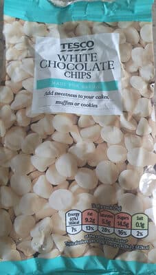 Tesco White Chocolate Chips