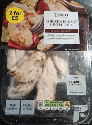 Filet de poulet grill