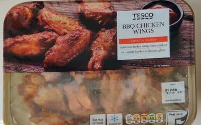BBQ chicken wings