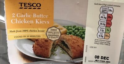 Tesco Garlic Chicken Kiev