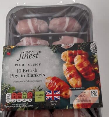 Tesco's finest pig's in blankets