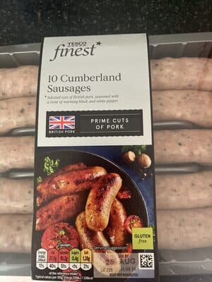 Cumberland Pork Sausages
