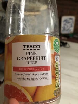 Pink Grapefruit Juice