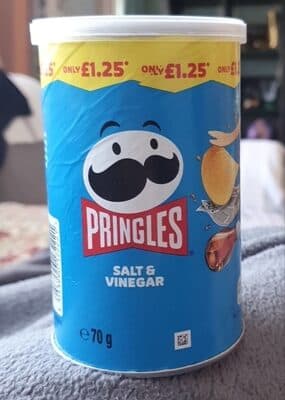 Salt and vinegar pringles