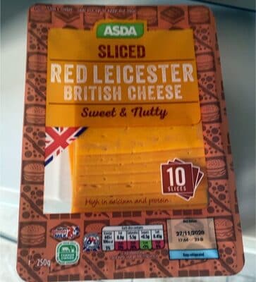 Red leicester cheese