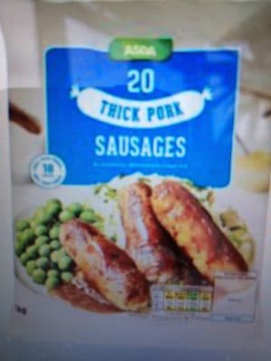 Thick Pork Sausages