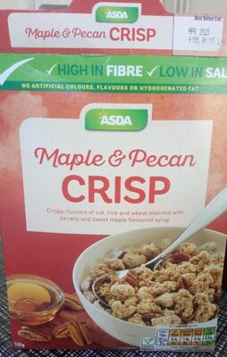 Maple and Pecan Crisp