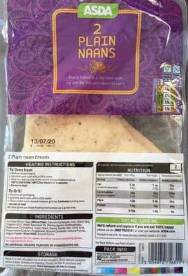 Plain Naan Bread