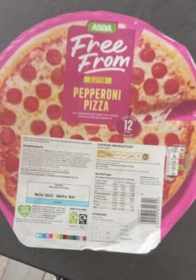 Pepperoni pizza gf