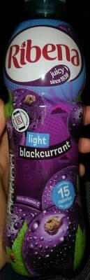 Ribena Blackcurrant Light Bottle