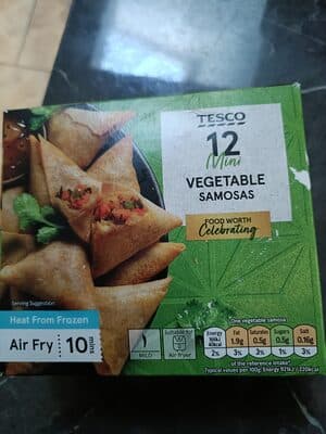 Mini Vegetable Samosas