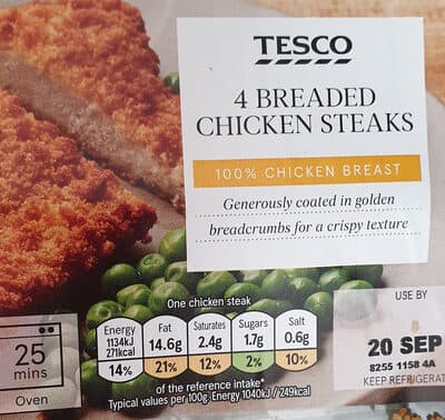 Breaded Chicken Steaks