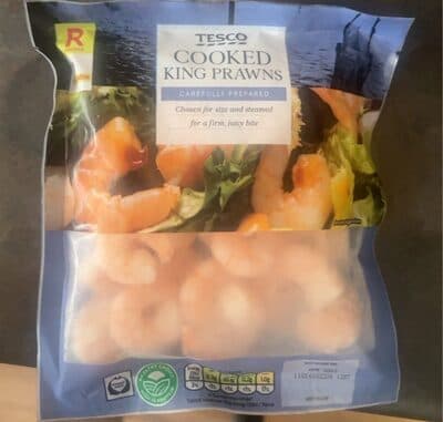 King Prawns Cooked