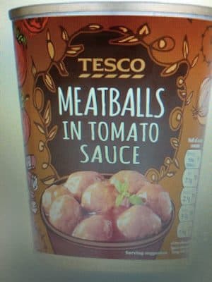 Meatballs In Tomato Sauce