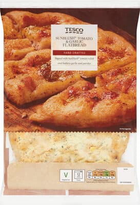 T.Sunblush Tomato And Garlic Flatbread