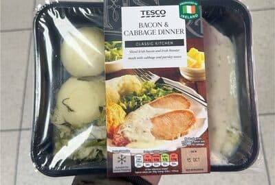 Bacon and cabbage dinner