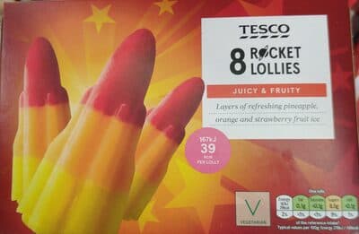 Tesco Rocket Lollies