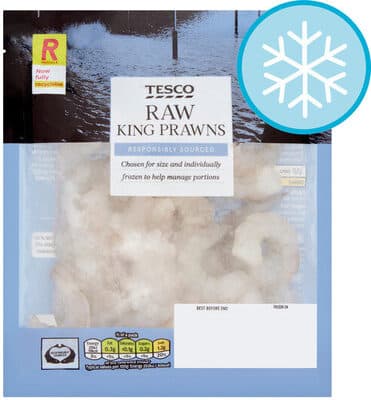 Tesco Raw King Prawns